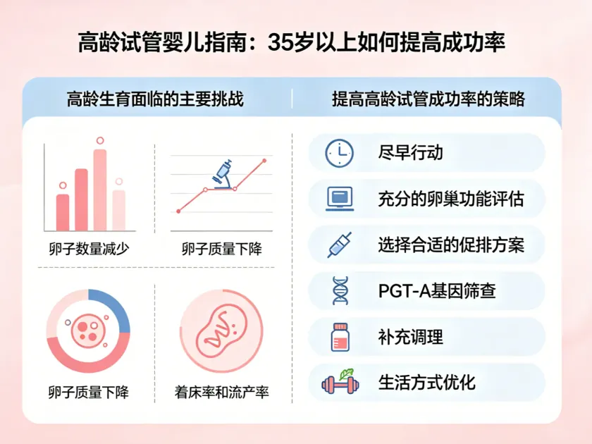 高龄试管婴儿指南：35岁以上如何提高成功率