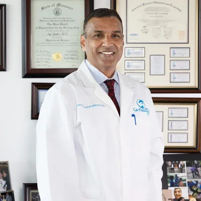 Dr. Saji Jacob, MD, FACOG, HCLD (ABB)