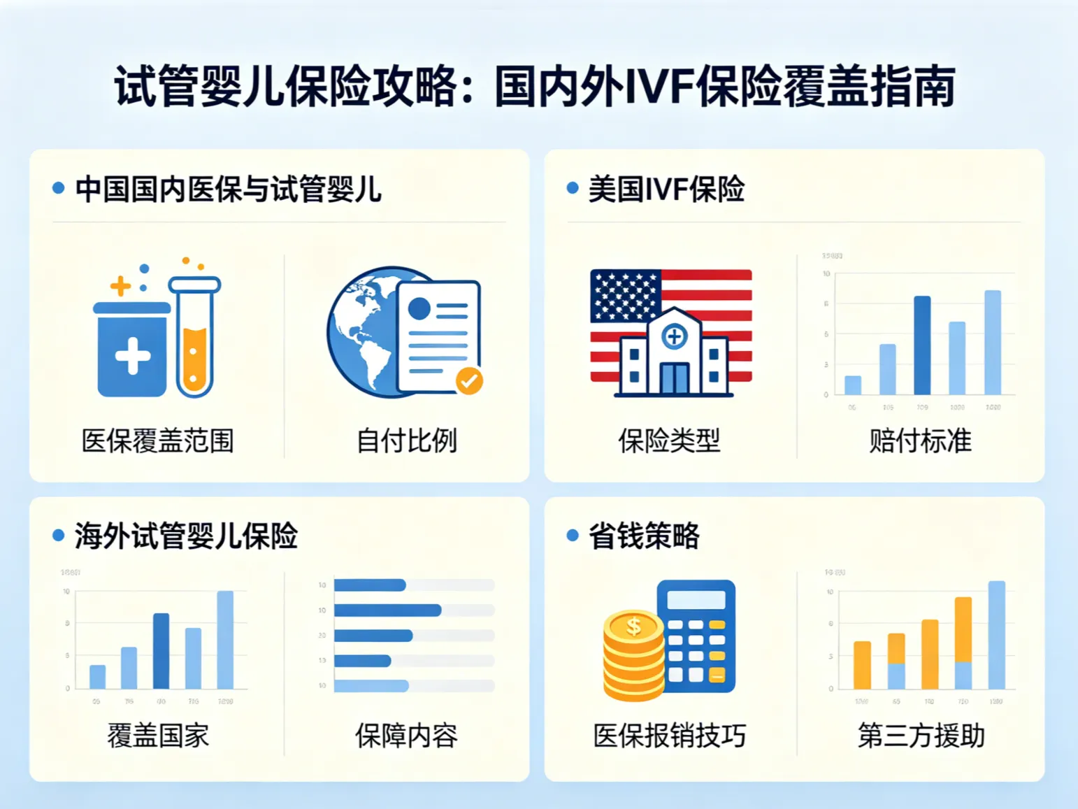 试管婴儿保险攻略：国内外IVF保险覆盖指南