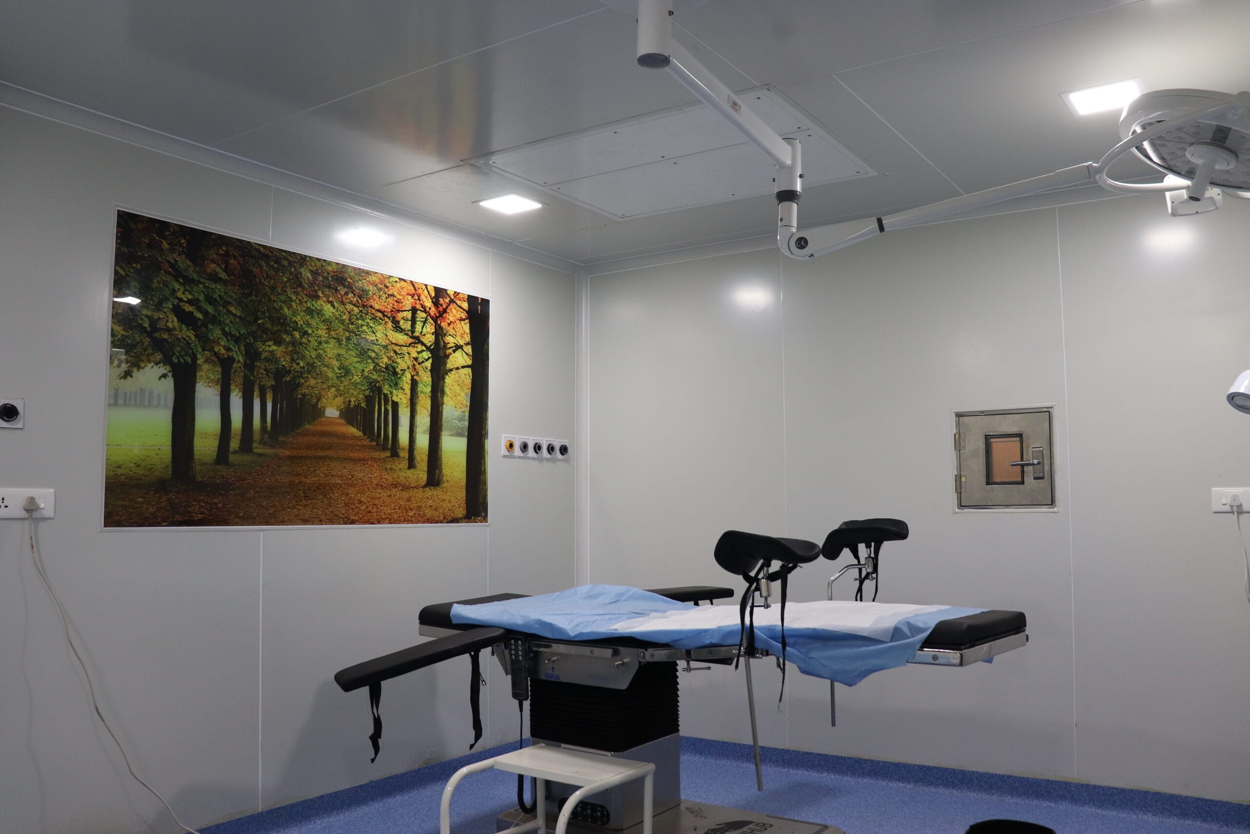 Valley Fertility Centre's egg retrieval procedure room